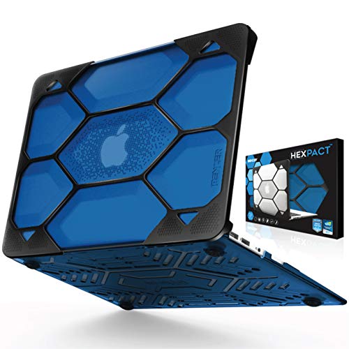 IBENZER Hexpact MacBook Air 13 Inch Case A1466 A1369, Heavy Duty Protective Hard