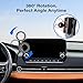 AbeeyGeomarn Car Phone Holder for 2022 2023 2024 Mitsubishi Outlander Accessories Apply to 9 Inch Touch Screen Fixed Clip Magnetic Cell Phone Mount Hands-Free