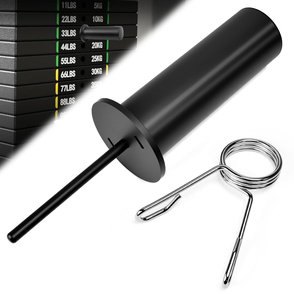 Pin di Ricambio Peso per Palestra Pin Weight Stack Palestra Lunghezza 110 mm Pin per Peso Aggiuntivo Perno per Pila di Pesi per Palestre Domestiche e Attrezzature Fitness Professionali