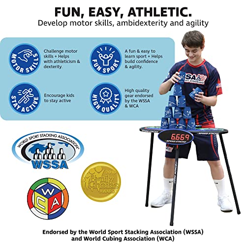 Speed Stacks | G5 Stackmat (Timer And Mat) | Accuracy To 0.001 Seconds, Batteries Included | Endorsed By Sport Stacking And Cubing Associations #TOP4