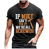 Camiseta de manga corta para hombre con cuello en R, de algodón, con texto en inglés 'Sports' de verano con estampado vintage, Negro , L