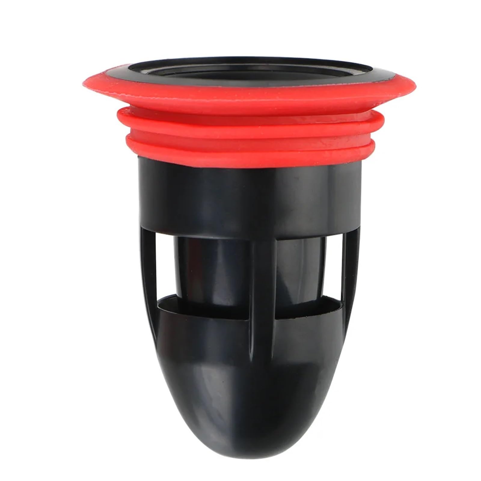 Floor Drain Core Bathroom Toilet Water Drain Filter Kitchen Sewer Floor Drain Core Plug ​Trap Siphon Sink(Black,1pc)