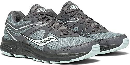 Saucony Women's Grid Cohesion TR11 Sneaker, Grey/Mint, 075 M US | Image 3