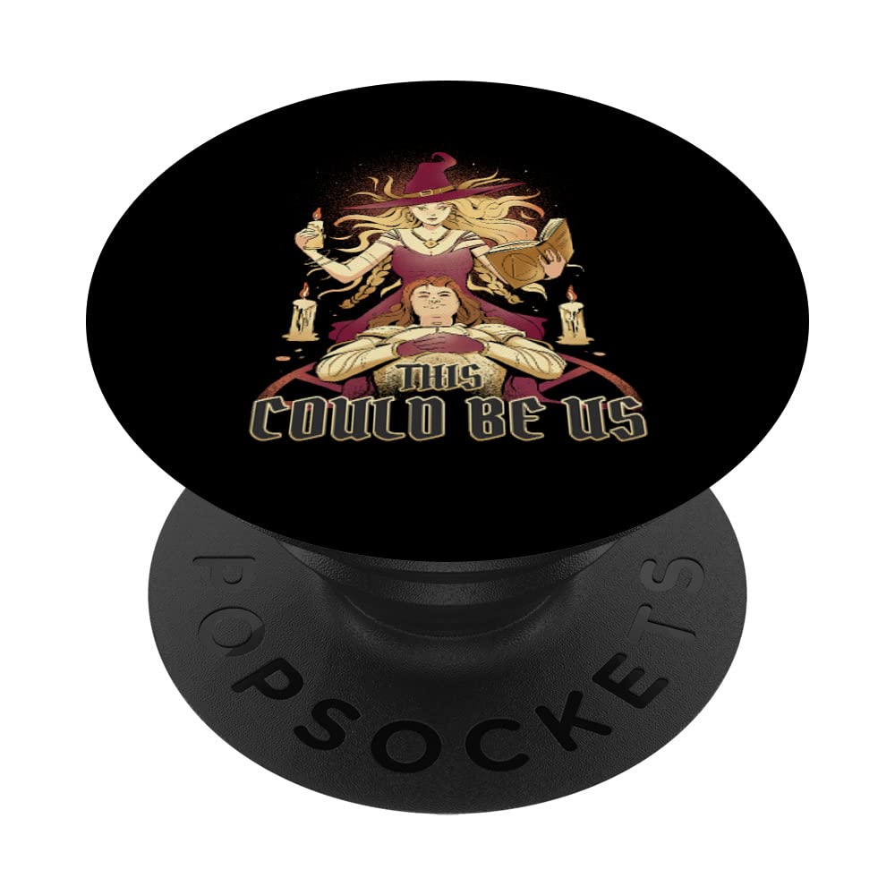 Magical Allure: This Could Be Us PopSockets Swappable PopGrip, Black
