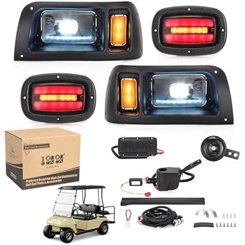 10L0L Golf Cart Light Kit for Club Car DS Cover