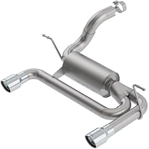 BORLA 11956 Axle-Back System for 2018-2023 Jeep Wrangler JL/JLU 3.6L V6 Automatic/Manual Transmission 4 Wheel Drive 2, 4 Door.