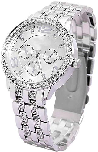 SELLORIA Casual Silver Dial Silver Metal Belt Analog Watch - for Girls & Women (B0869LGTMM) Amazon Price History, Amazon Price Tracker