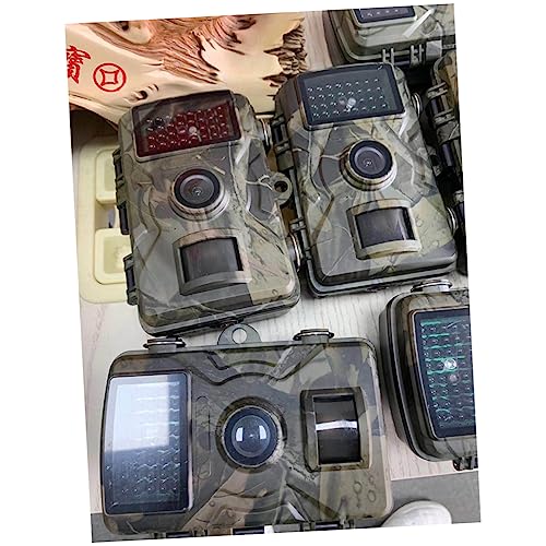 Sosoport Night Vision Hunting Camera Scouting Camera with Trigger for Wildlife Monitoring and Outdoor Security Green