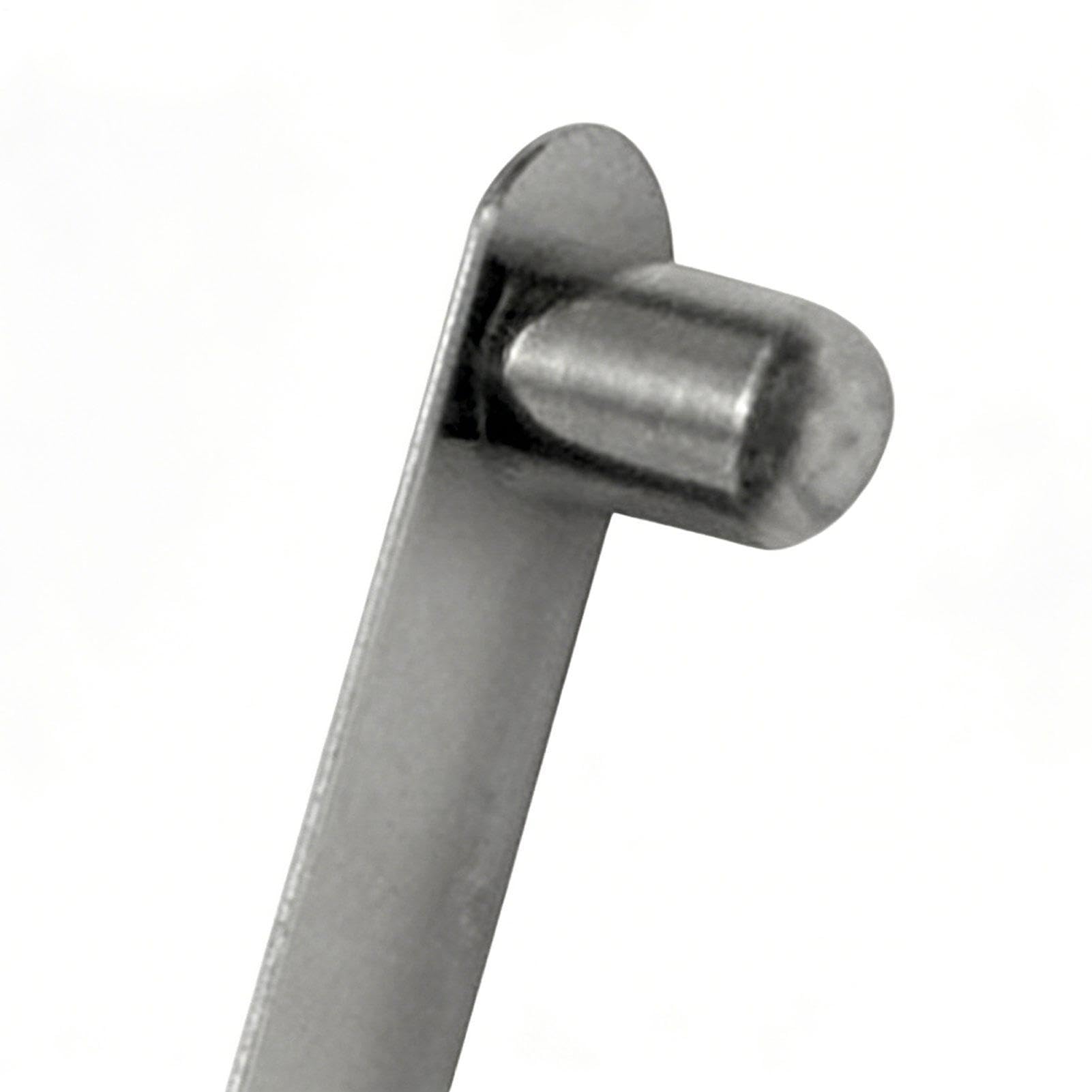 Generisch Clips de resorte, 5 unidades en forma de V, soporte de barra de sujeción, para camping, toldo, tubo de barco