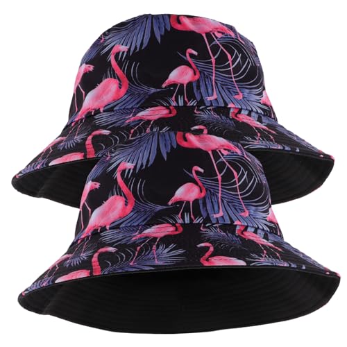 Chapeau de soleil flamant en polyester de qualité supérieure - 2