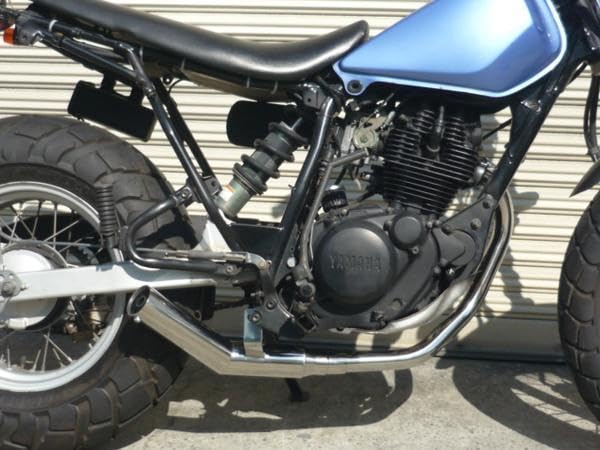 Amazon | PRETTY RACING製 TW200 TW225 ショート管 マフラー メッキ