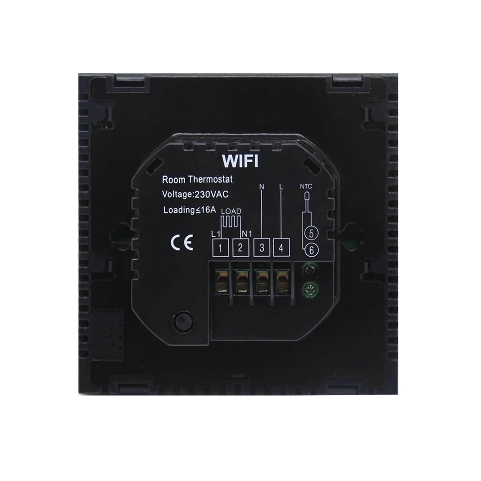 Termometro da interno igrometro digitale TGT70-EP/WP Termostato WiFi intelligente for termostato del regolatore di temperatura del riscaldamento del pavimento Con display LCD(Electric 16A,WIFI)