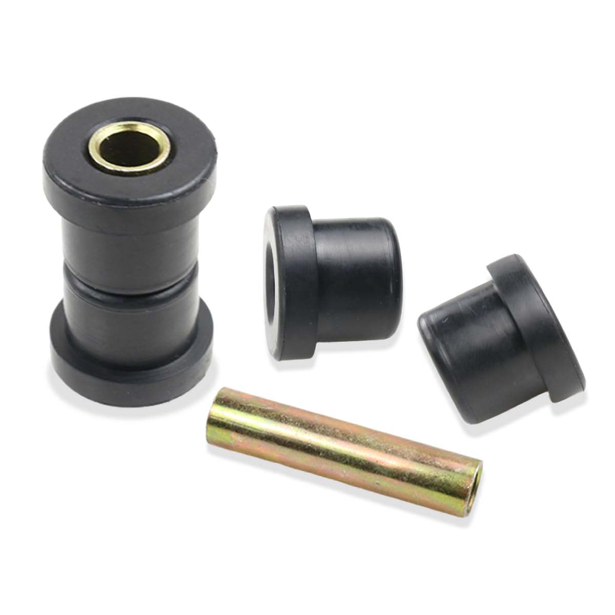 Bagues Et Manchons De Ressort à Lames Pour Club Car DS - Remplace Pièces 1012303 1015583 - Kit Avant/arrière - Rouge