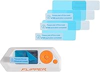 Vista 1 de Flipper Zero - Protector de pantalla de 3 piezas, accesorios Flipper Zero, película transparente antiburbujas para dispositivos Flipper Zero, Wifi