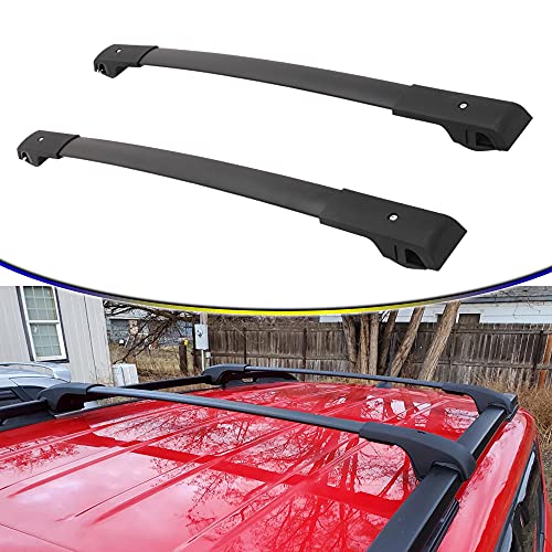 AUXPACBO Roof Rack Cross Bars Compatible with Jeep Renegade 2015-2021 Adjustable Crossbar Luggage Rack Cargo Carrier(2Pcs)