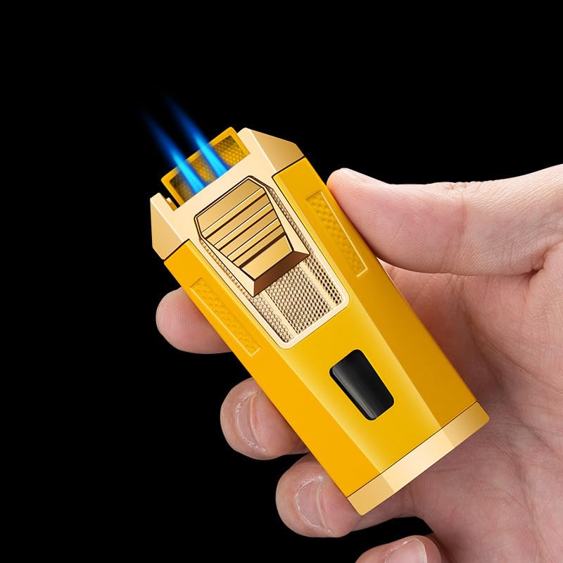 Encendedor de soplete multifuncional resistente al viento miniatura 2
