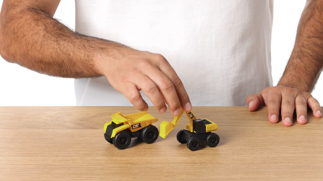 Modellini di macchine da cantiere - Escavatori, pale, gru, bulldozer