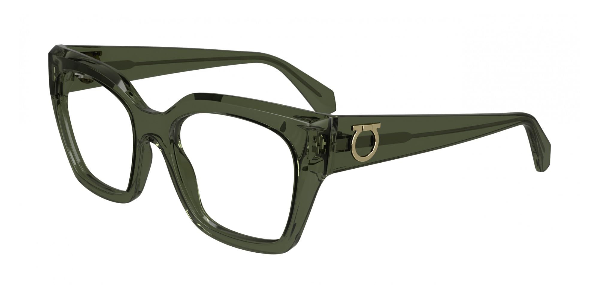 Gafas de vista Ferragamo SF2983 acetato transparente con acabado artesanal de lujo 5