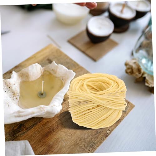 1 rollo de mechas para hacer velas de fibras naturales miniatura 7
