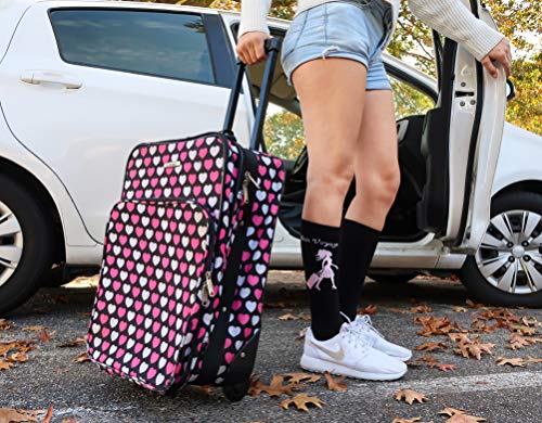Image of Compression Socks for Men and Women, 20-30 mmHG, Graduated Compression for Flight, Travel, Sports, Pregnancy, Running