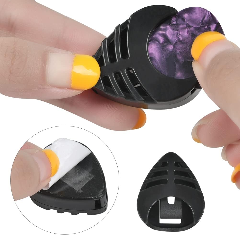 Guitar Accessories Kit Guitar Tool Changing Kit Include Acoustic Guitar Strings, Capo, String Winder, Picks, Pick Holder, Bridge Pins, Nuts & Saddles, Finger Protector, Finger Picks