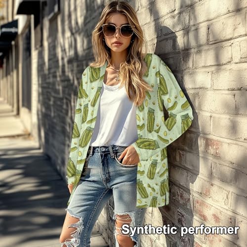 Image of Cardigan Sweaters for Women Long Sleeve Cardigan Soft Drape Open Front Fall Dusters V-Neck Jackets Dressy Loose Coat