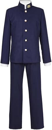 Mens Japanese High School Students Uniform Costume Sakamoto Costume