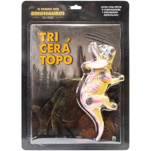 Mundo dos Dinossauros, O – Leia & Brinque: Tricerátopo: