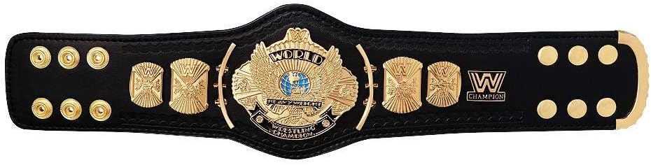 Amazon Com Wwe Authentic Wear Winged Eagle Championship Mini Replica Title Belt Multi Toys Games