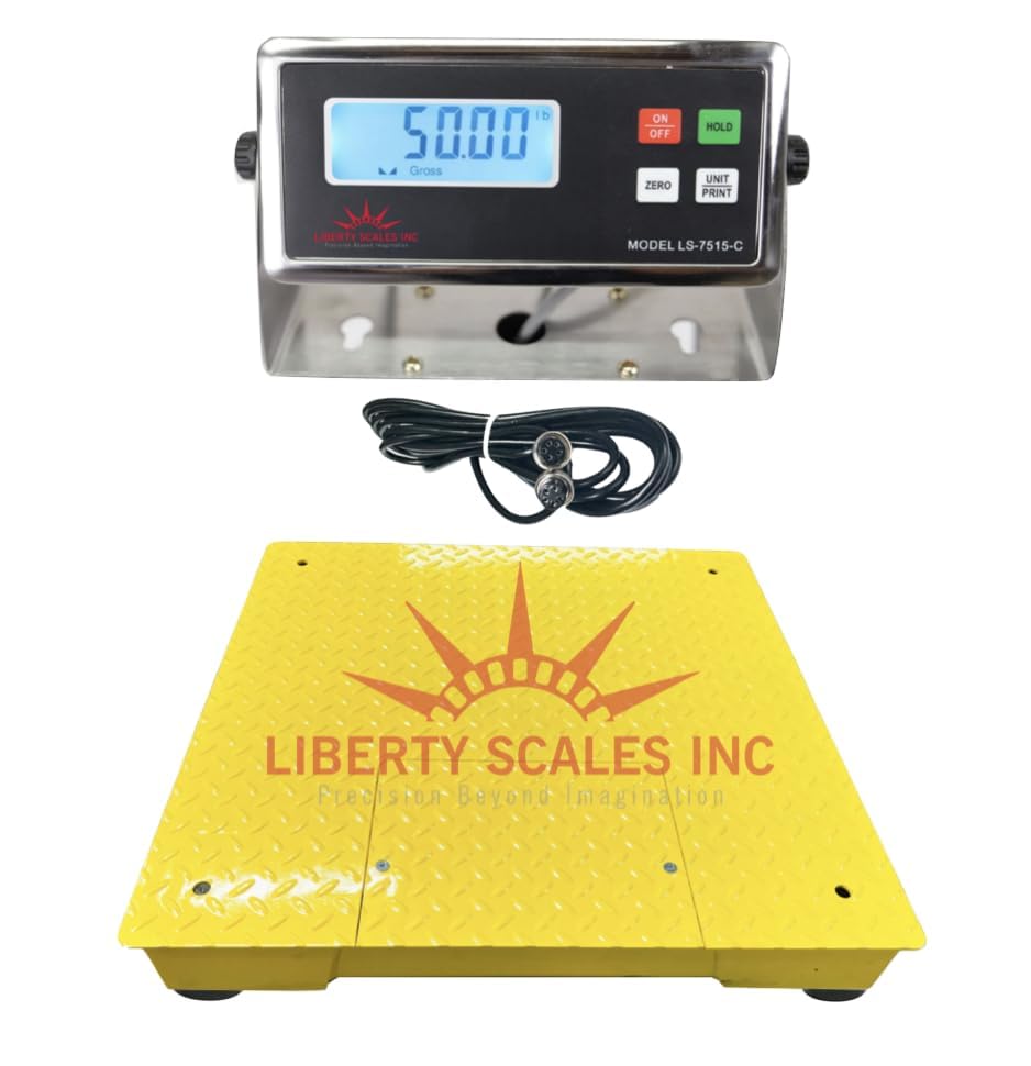 Báscula Industrial Liberty LS-700 24x24 Pulgadas 5000 lbs miniatura 2