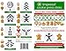 Impress Cookie Press Disks – Gingerbread Set of 8, Food Safe Plastic Shapes with Gingerbread Boy & Girl, & More, Fits Many Manual Models - See Disk Sizing Image to ensure fit with your press