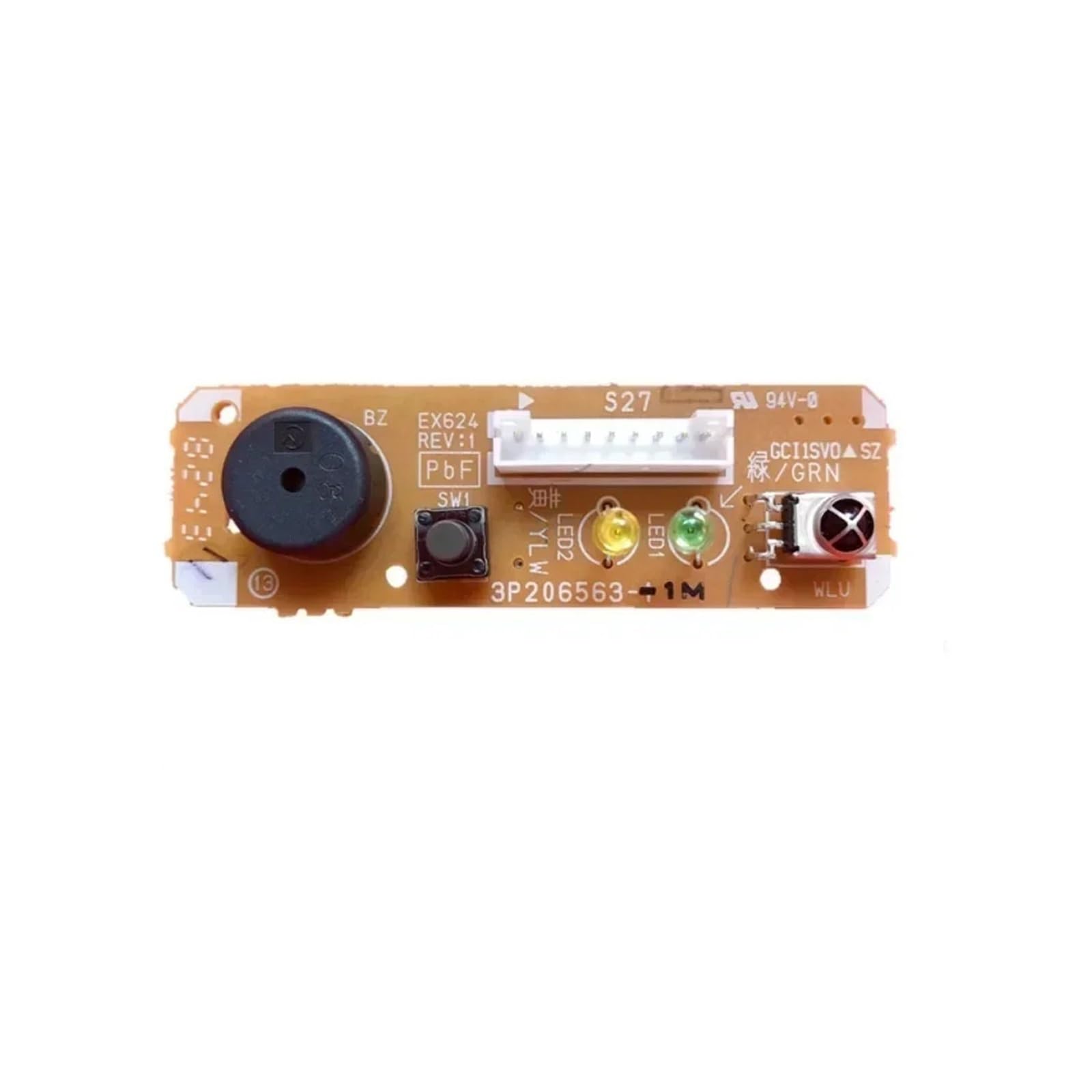Air Conditioner Indoor Unit Signal Receiving Control Board ，Compatible For Daikin ，3P206563-1M Display PCB 3P206563-1 Conditioning Parts