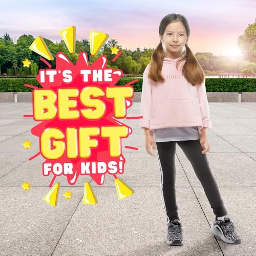 SDSPEED Kids Roller Skate Shoes with Single Wheel Shoes Sport Sneaker LED3