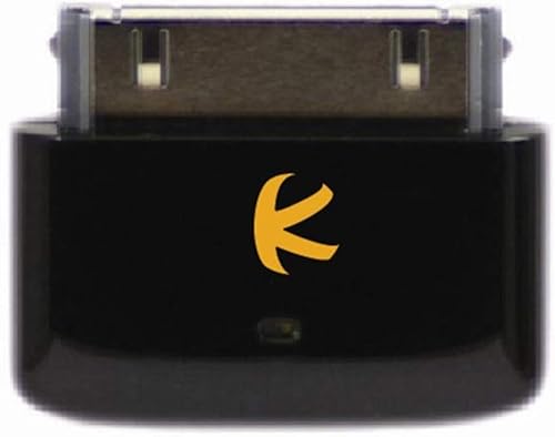 i10s + aptX (lujoso negro) Pequeño transmisor Bluetooth para iPodiPhoneiPad con autenticación de Apple, ofrece un audio más limpio con latencia