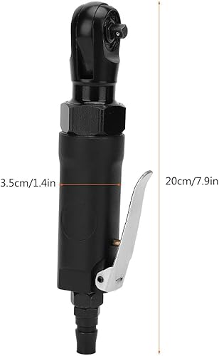 Miniatura 5 de Llave neumática Llave cuadrada de trinquete de aire Herramienta de mano recta para la industria de reparación de automóviles Herramienta de mano