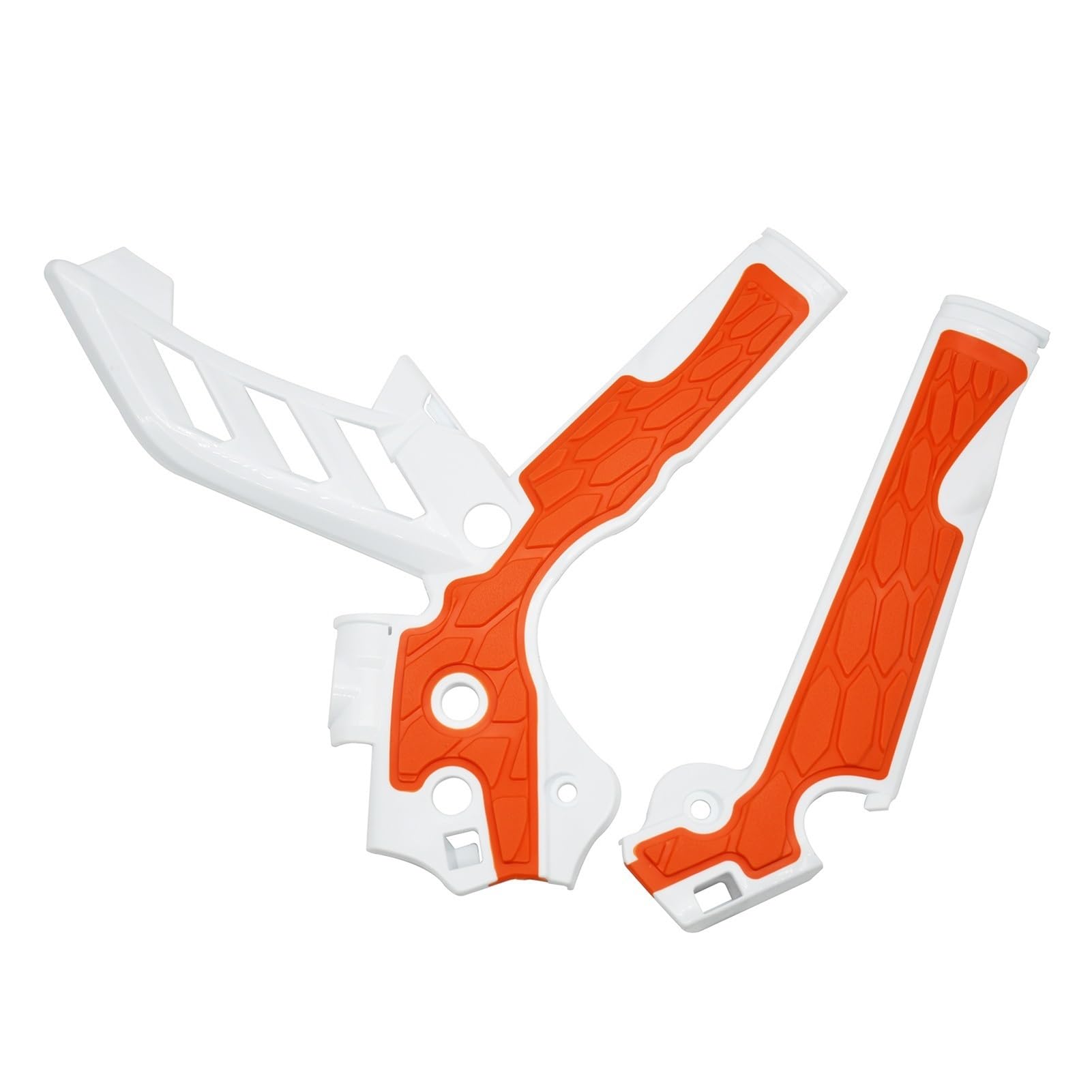 Protections de Cadre de Moto Motocross x-Grip, Couvercle de Protection for KTM XCW XCFW SX SXF EXC EXCF 2011-2016 125 150 250 350-500(Black Orange)