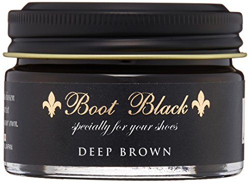 [ブートブラック] COLOR SHOE CREAM BBクリーム55 DEEP BROWN(ディープブラウン) 55g