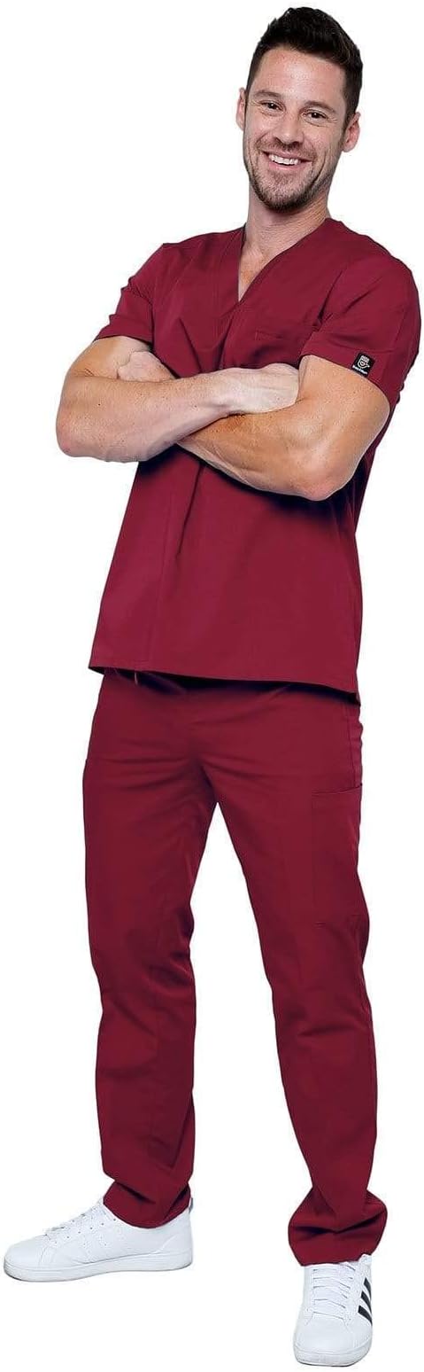 Dress A Med Mens Classic Scrubs 2 Piece Set