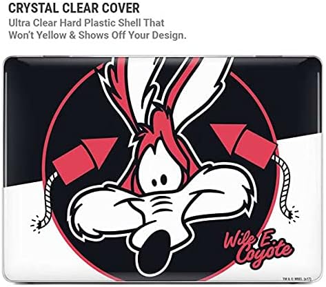 Skinit Case + Skin Compatible with MacBook Air 13in M1 (2021) - Officially Licensed Warner Bros Retro Wile E Coyote Design