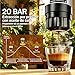 Imagen de JORPETS Cafetera de café espresso eléctrica portátil