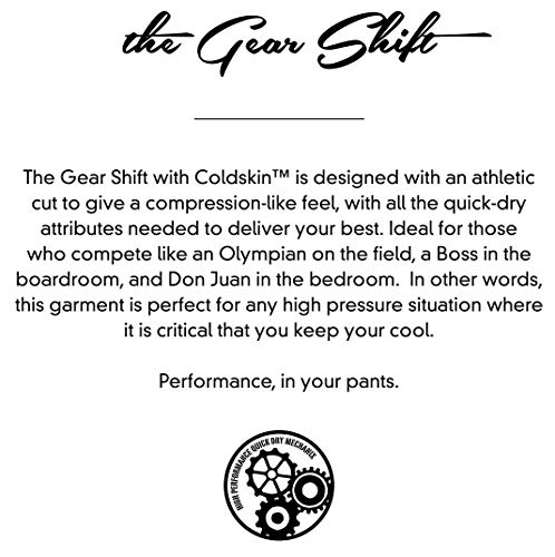 2UNDR Mens Gear Shift Performance 9" Boxer Long Leg Underwear4