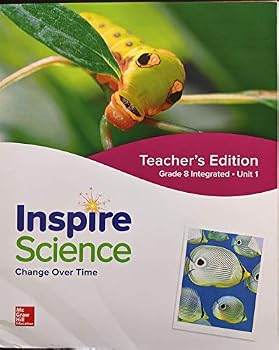 Spiral-bound Inspire Science: Integrated Grade 8 Teacher Edition Unit 1, c. 2020, 9780076875306, 007687530X Book