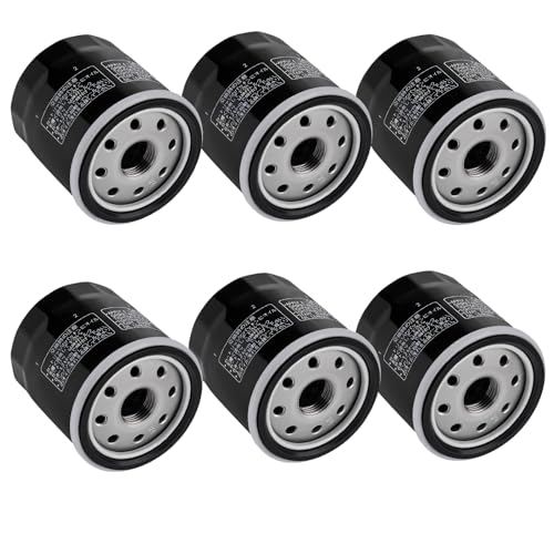 49065-0724 Oil Filter Compatible With Kawasaki 49065-7010 FX751V FX801V FX850V FX921V FH381V FH430V FH480V FH541V FH580V FH601V FH641V FH680V FH721V FH601D FH680D FH721D FH770D KAF300 400 620 (6)