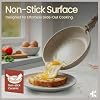 Bakken 17-Piece Ceramic Coated Aluminum Cookware Set, Nonstick Pots and Pans with Lids, Silicone Cooking Utensils & Oven Mitts, All Stovetop Safe Up To 500°F, PTFE & PFAS Free, Dishwasher Safe #2