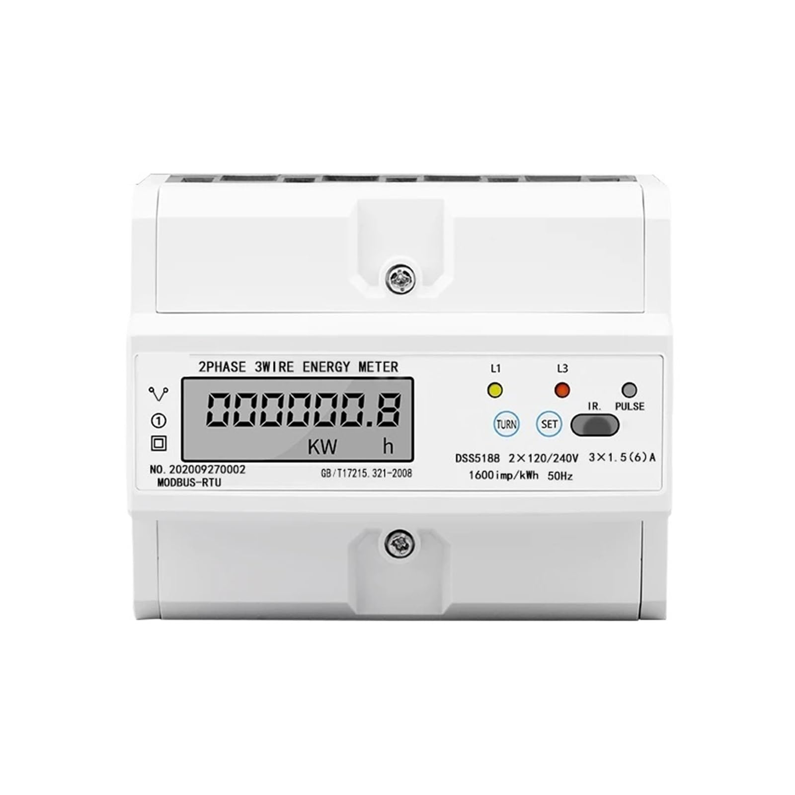 Moniteur de tension et courant RS485 anti gaspillage électrique