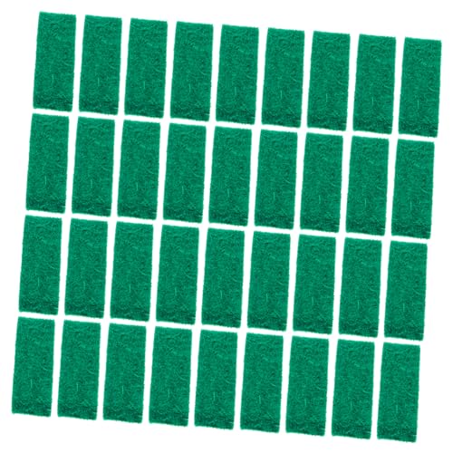 Kisangel 50pcs Piano Damping Felt Cover Tuner Mutes Tuning Piano Mute Tools Piano Fixing Tool Piano Felt Key Maintenance Professional Piano Accessories Strips Simply Mute for Piano Green