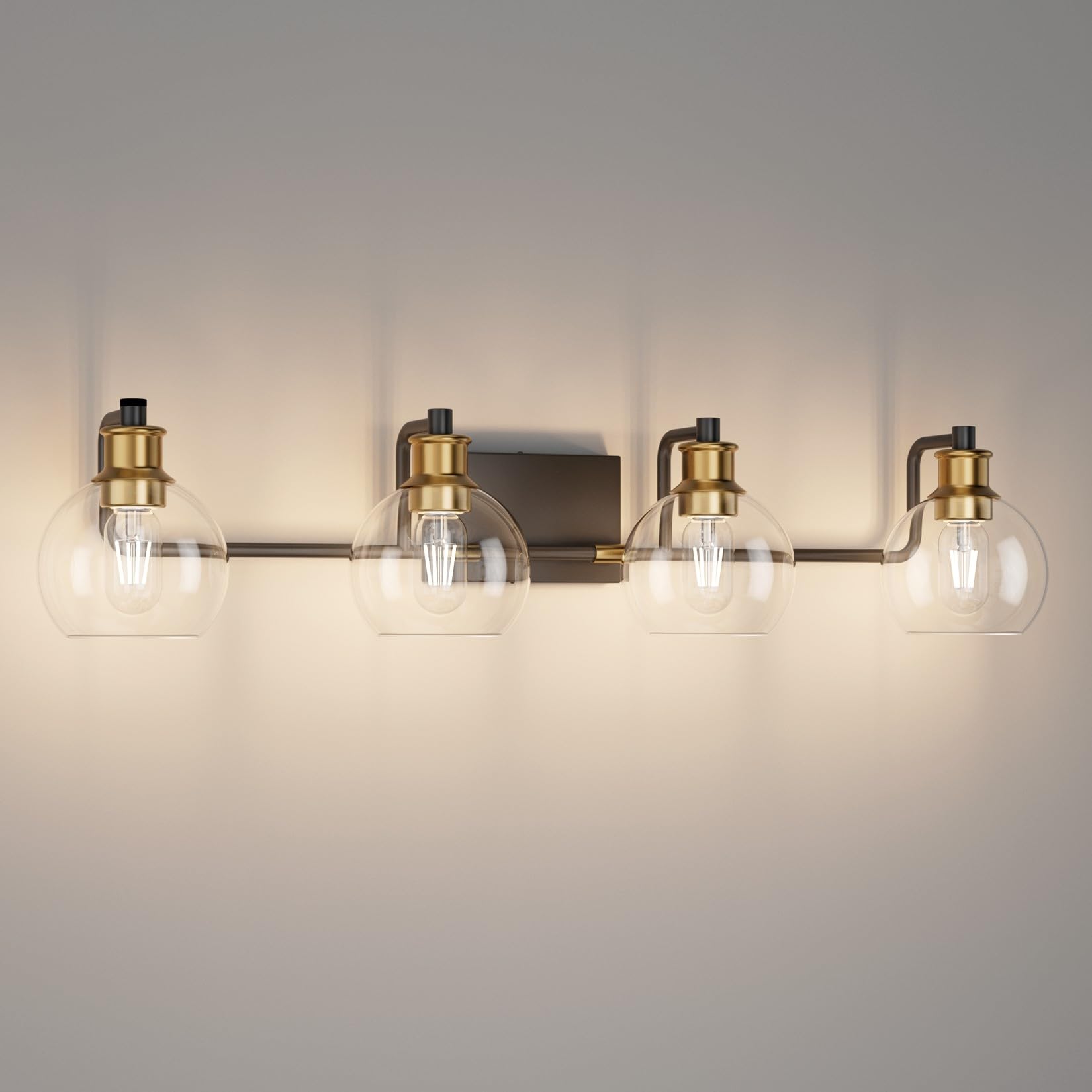 アンティーク家具照明U.S MODERN LIGHT Mgcanyu Glass Pendant Lights Kitchen Island, 11.8