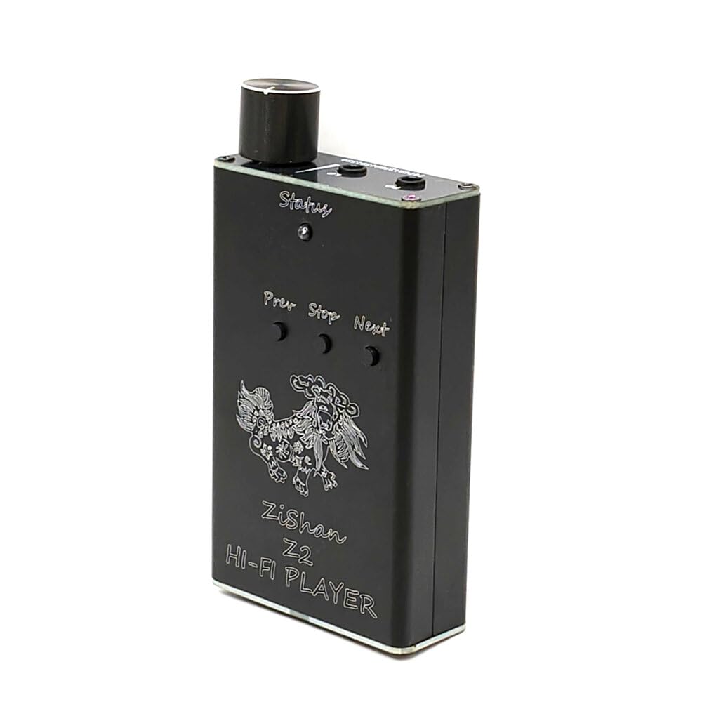 VIDOO Lettore Musicale HiFi Lossless DAC ES9018K2M Portatile DSD ISO WAV ALAC AAC Amplificatore Audio Alta Fedeltà Scheda Audio USB Supporto TF 256GB