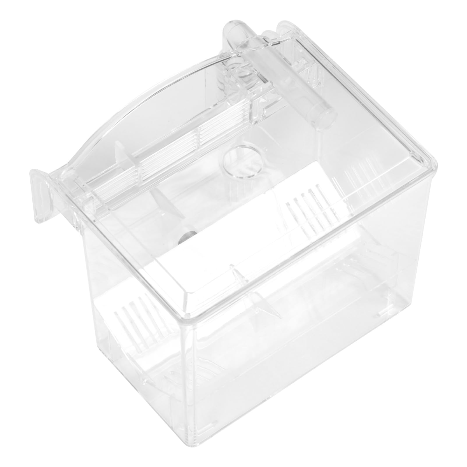 TOYANDONA 1 Pieza Caja de Cría para Acuarios Incubadora de Aislamiento Exterior para Peces para Hibernar y Aislar Peces Enfermos Fabricada Resistente y Transparente para Observación y Cría