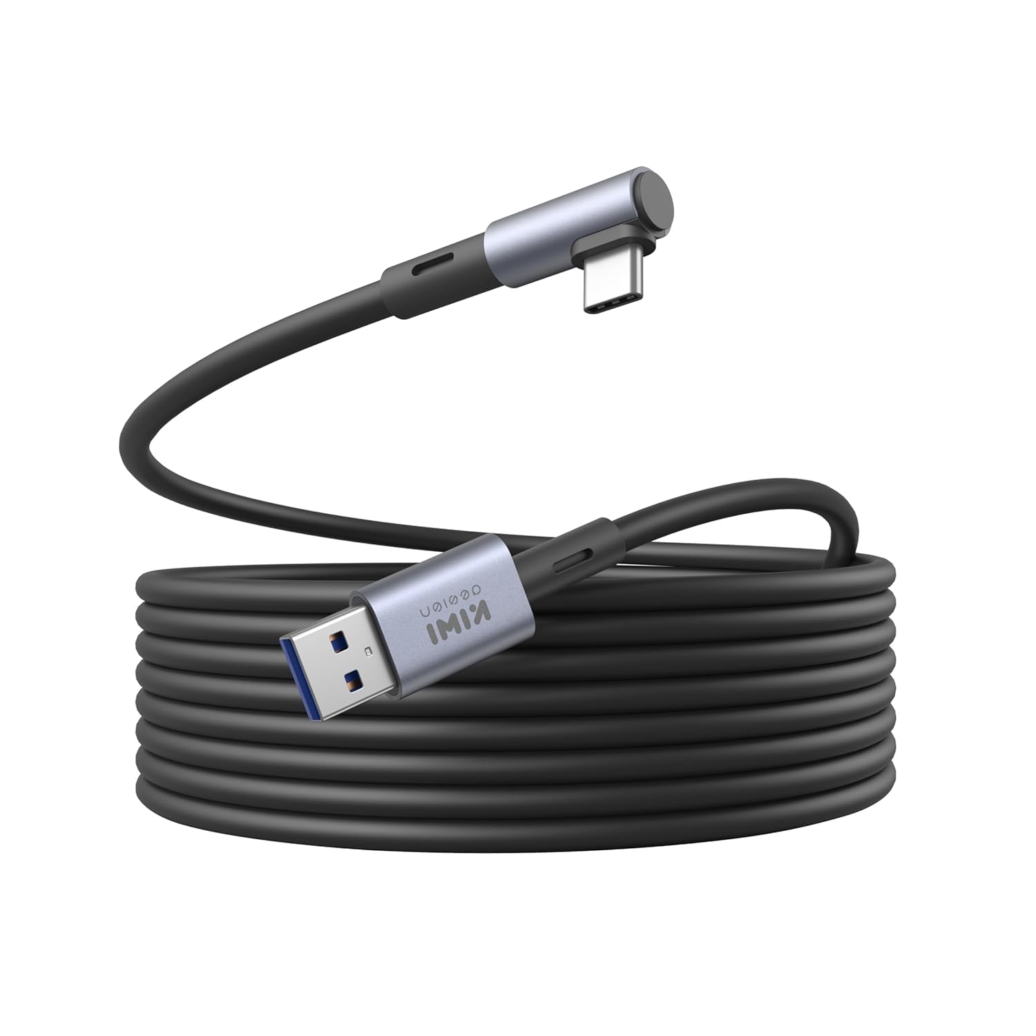 USB 3.0 Link A to Type-C Cable Fast Charge/DATA/Video 3A Right Angle Cord 5Gbps Compatible with Quest 3/2/1/Pro, and Pico 4 Galaxy, iPhone 17 16 15, Android Auto, PS5, Switch, LG, 3M/10Ft-image-41